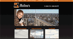 Desktop Screenshot of molinas.com.br
